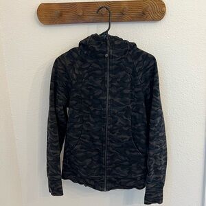 Lululemon Athletica Camouflage Hoodie - Black and Brown